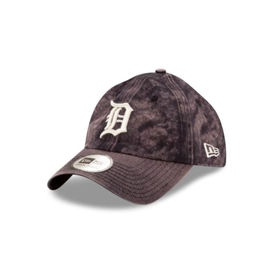 Detroit Tigers Gorra | New Era MLB Hand Brush Wash Casual Classic Adjustable Cap Mexico - Azules